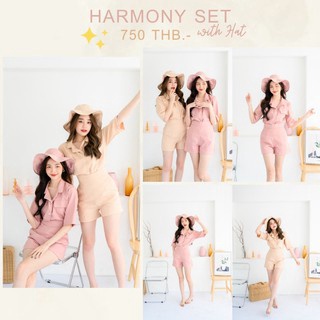 #LNS123 " Harmony Set with Hat "