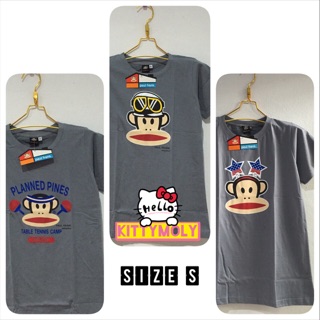 เสื้อยืด🐵Paul Frank🐵#cottonแท้100% 🌟size S🌟