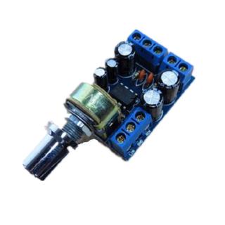 DIYMORE DC 5V 12V TDA2822M 2*1W มินิ 2.0 ช่องสัญญาณเสียงสเตอริโอ เครื่องขยายเสียง Board