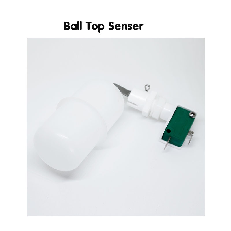 Ball Top Senser ทำหน้าที่ตัดน้ำล้นใช้สำหรับเครื่องกรองน้ำที่เป็นระบบตู้กดหัวจ่ายน้ำร้อน น้ำเย็นที่เป็นระบบ RO