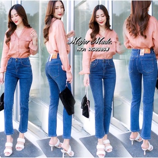 Ruige Jeans กางเกงยีนส์กระบอกเล็ก8ส่วน•No.Rg8989