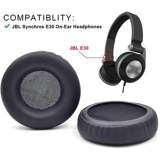 แผ่นโฟมครอบหูฟัง แบบนิ่ม แบบเปลี่ยน สําหรับ JBL Synchros E30 On-Ear