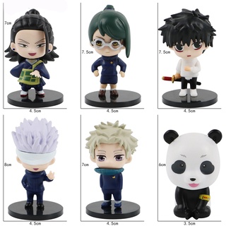 โมเดล มหาเวทย์ผนึกมาร Jujutsu Kaisen ขนาด 7-8 Cm. รวม 6 ตัว ราคาถูก เก็บเงินปลายทางได้