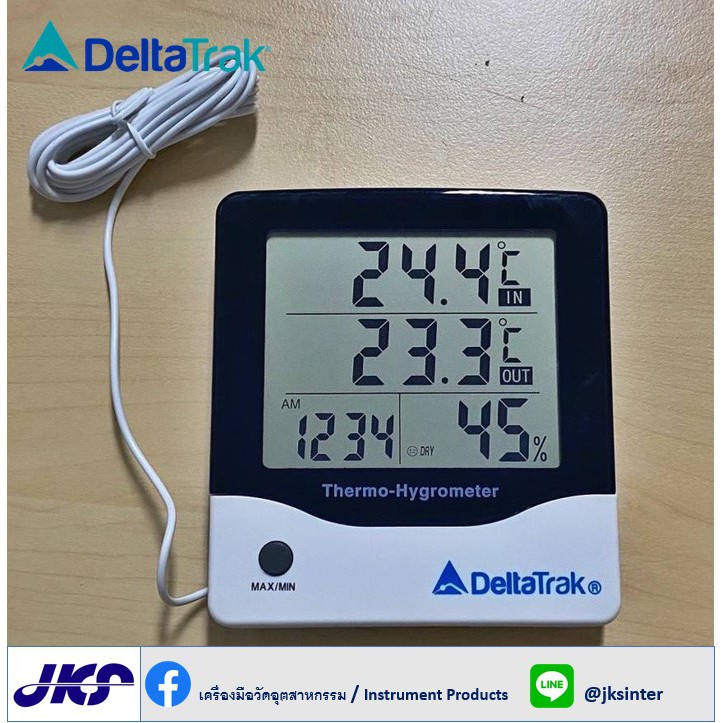 deltatrak thermo hygrometer