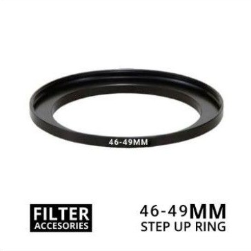 Step Up Filter Ring Adapter 46mm - 49mm / Stepup 46 mm - 49 mm