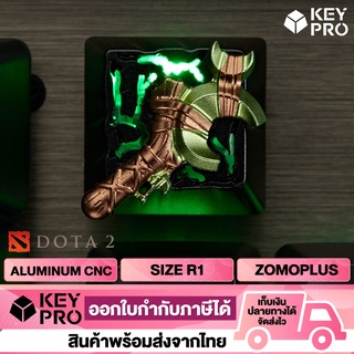 [ZM16] คีย์แคป ZOMOPLUS DOTA 2 ลาย Prophet Staff อลูมิเนียม ZOMO Artisan Sluminum CNC Keycap สำหรับ Mechanical Keyboard