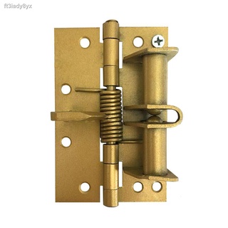 Spring Hinge for Automatic Self Closing Doors with 8 Screws Multifunctional Door Closing Hinge