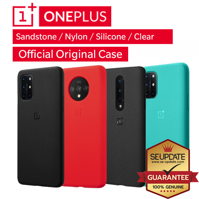เคส Oneplus Official Original Sandstone / Nylon / Silicone / Clear Case สำหรับ 8T / 8 / 8 Pro / 7T / 7T Pro / 7 Pro