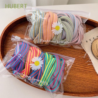 Hubert ยางรัดผมหางม้าสไตล์เกาหลีสําหรับผู้หญิง 25 ชิ้น / ถุง