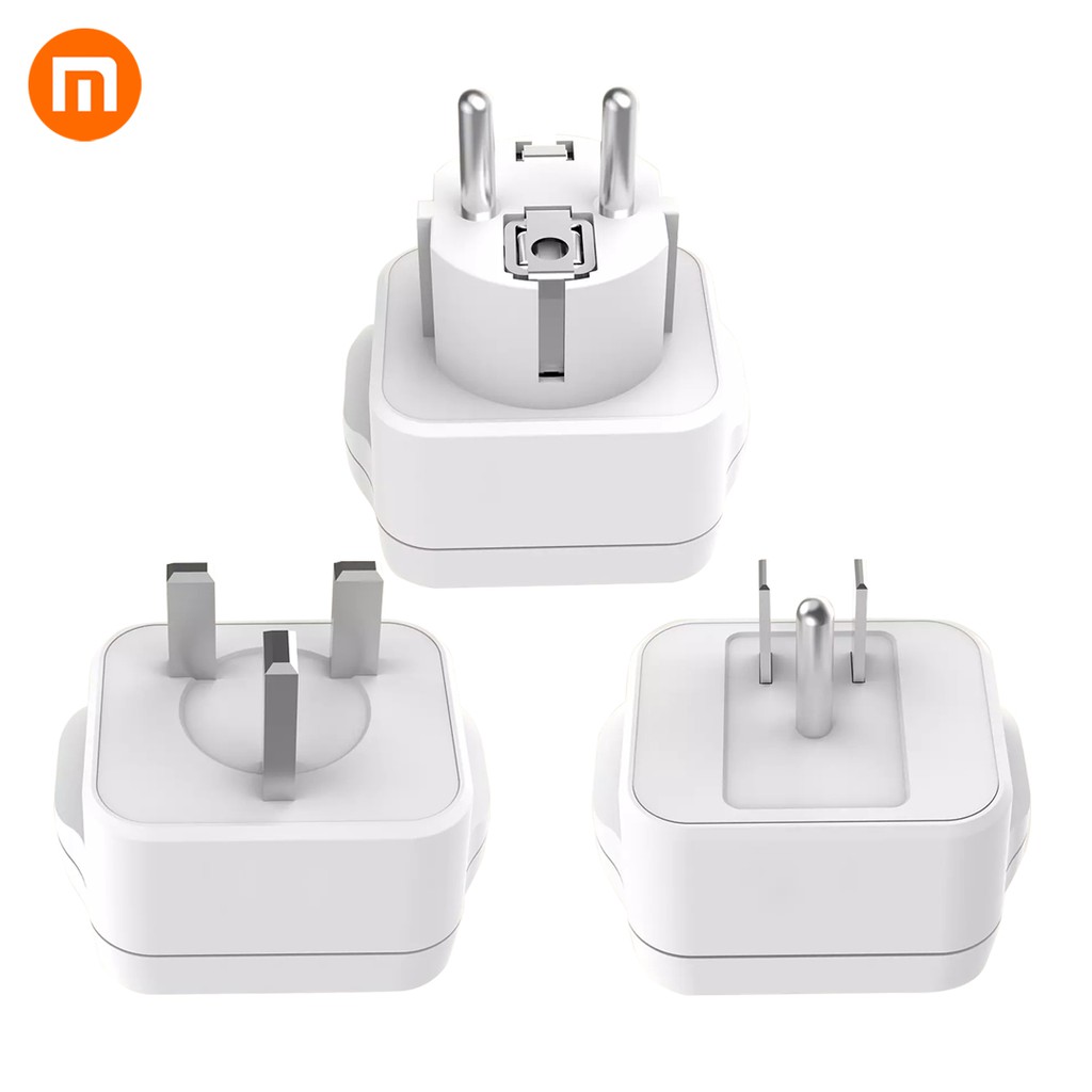 Xiaomi Aigo Multifunctional Phone Adapter Universal Outlet 15A 13A 10A 250V UK US DE Universal Plug