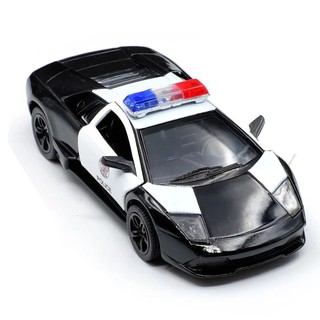 โมเดลรถตำรวจ Lamborghini, Porsche, Nissan, Jeep Police