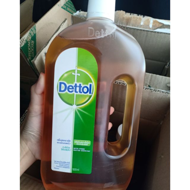 Dettol เดทตอล น้ำยาฆ่าเชื้อโรคได้ 99.9% 📦 1000 ml . ✔️ พร้อมส่ง ✔️