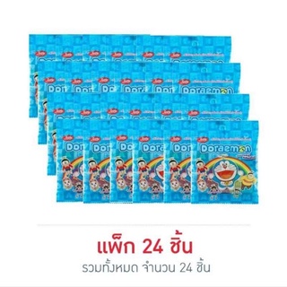 เจลฟี่ เยลลี่รสผลไม้โดราเอมอน (คละลาย) 40 กรัม (แพ็ก 24 ชิ้น)