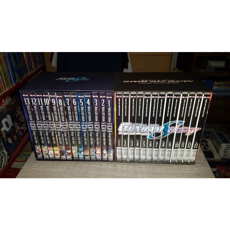 DVD GUNDAM SEED + GUNDAM SEED DESTINY BOXSET