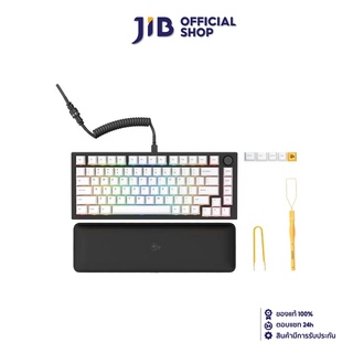 GLORIOUS KEYBOARD (คีย์บอร์ด) GMMK PRO PRE-BUILT (BLACK SLATE) (GLORIOUS FOX SWITCH) (RGB LED) (EN)