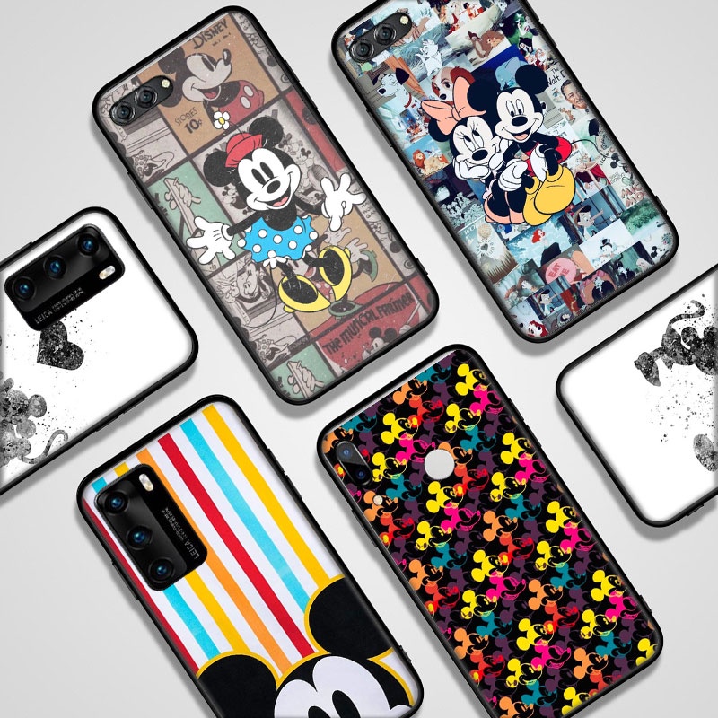 Mickey F07 Casing Huawei Nova 3i 5T Y6P Y7A P30 Lite Y7 Y9 Prime Case Cover