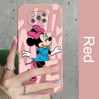 เคสโทรศัพท์มือถือ ลายการ์ตูน Mr. สําหรับ Xiaomi Poco X3 NFC Poco X3 Pro Poco X3 GT Poco F2 Pro เคสโทรศัพท์มือถือซิลิโคน TPU แบบนิ่ม ลายมิกกี้ มินนี่ เมาส์ สําหรับป้องกันกล้อง