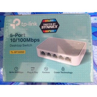 Switch LAN 5 port RJ45 10/100 Mbps TP-Link TL-SF1005D HUB