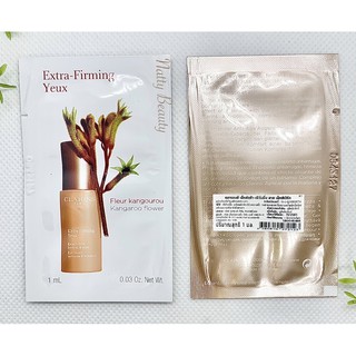 🔥แท้💯%🔥ฉลากไทย 1ml.ผลิตปี61-63 (ครีมบำรุงรอบดวงตา)Clarins Extra-Firming Yeux eye cream