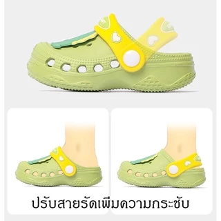 รองเท้าแตะเด็ก รองเท้าเด็กหัวโต ยางEVA พื้นนิ่ม กันลื่น น้ำหนักเบา ลายน่ารัก