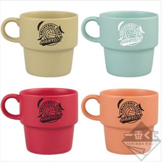 ไฮคิว แก้วมัค (สีแดง) - Ichiban Kuji Haikyu! TO THE TOP D Prize Mug (Red)