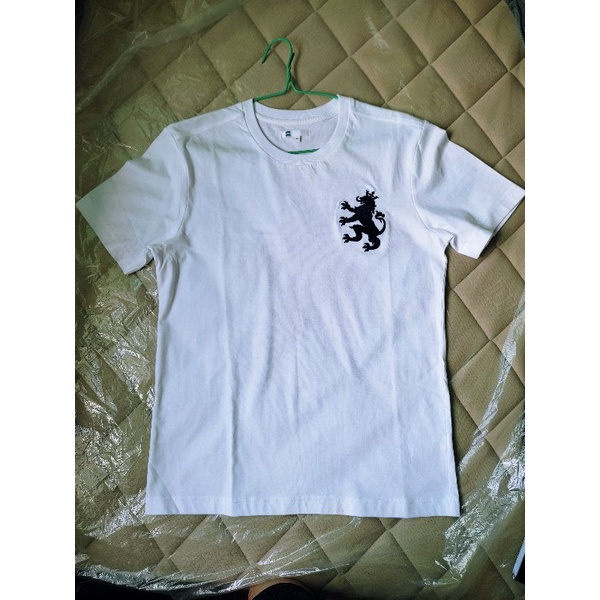 เสื้อยืดแขนสั้น AIIZ แท้ ผู้ชาย มือ 2 ไซส์ S สีขาว