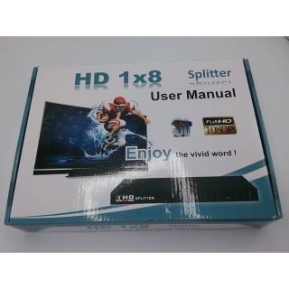 HDMI Splitter 8 port ตัวแยกhdmi 8พอต