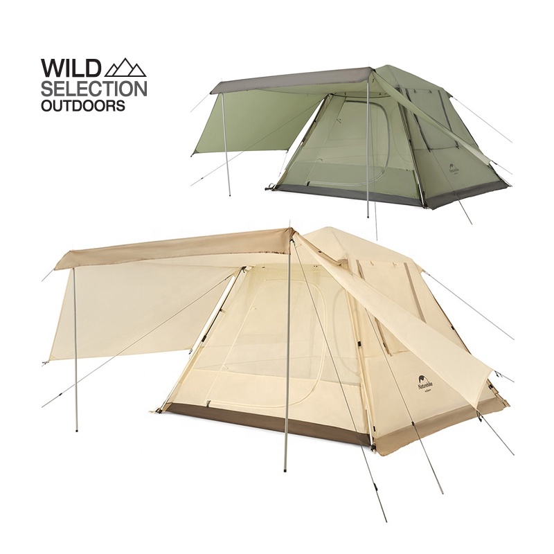 เต็นท์ Ango pop up 4 Naturehike  ขนาด 4 คน เต็นท์ ออโต้ UPF 50+ Ango pop up tent for 4 man  NH21ZP01