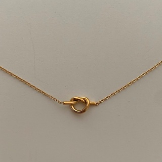 HER OBJECTIVE_HER PRETZEL PENDANT NECKLACE