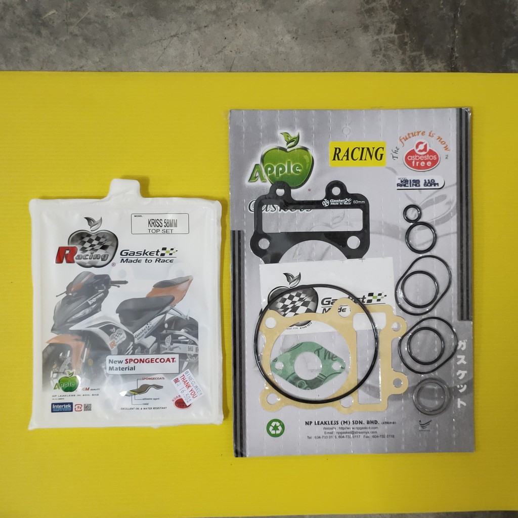 KRISS-110 (APPLE) 58MM/60MM RACING TOP SET GASKET