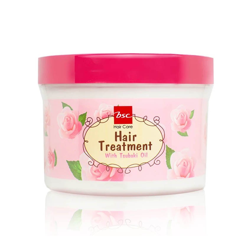 BSC glossy hair treatment wax 450 ml. บีเอสซี
