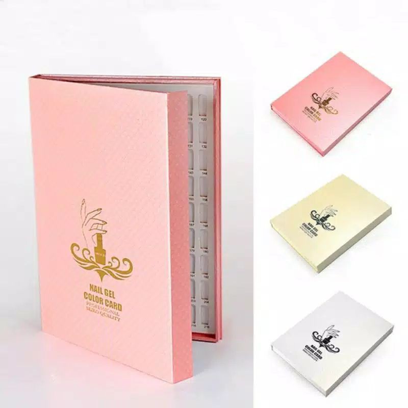 ฟรี FAKE NAILS เล็บแสดงสี CHART BOOK 120 NAILTIP