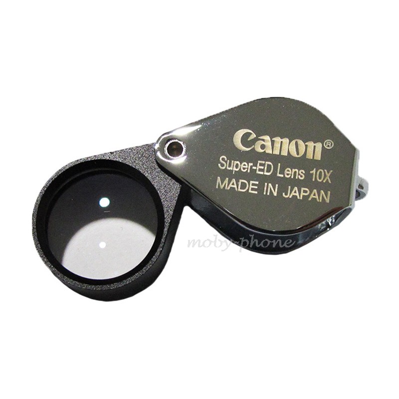 Canon กล้องส่องพระ กล้องส่องเพชร 10X18MM Ultra HD - Loupe (สีเงิน)