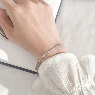 สร้อยข้อมือเงิน 925 รหัส S210 พร้อมส่ง!! 925