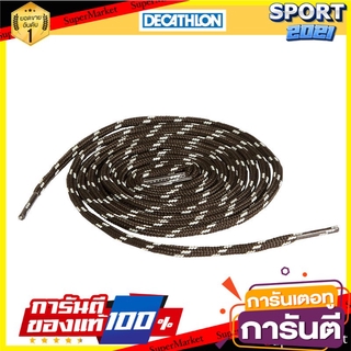 เชือกรองเท้าเดินป่าแบบกลม (สีเทา/ดำ) Round laces (gray / black)