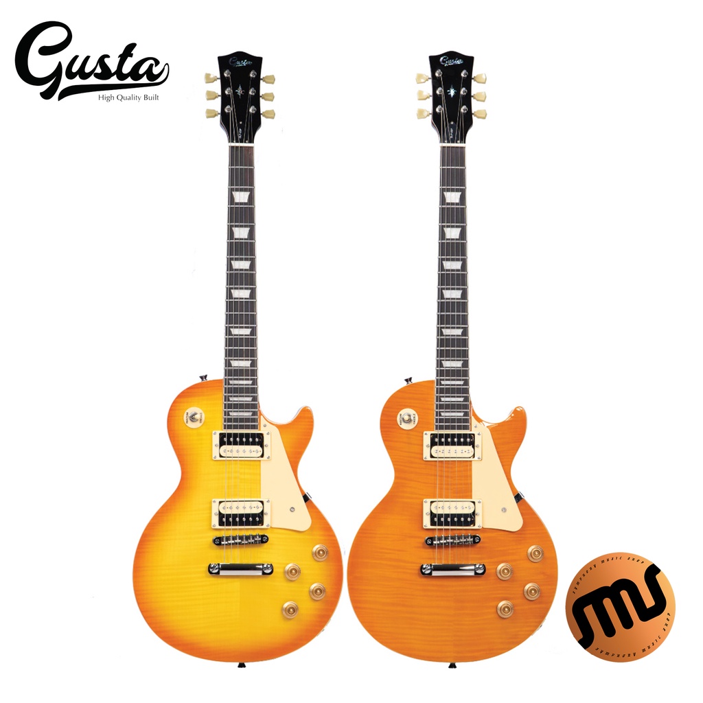 Gusta Electric guitar กีต้าร์ไฟฟ้า รุ่น GLP05P ทรง Les Paul Shopee
