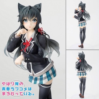 ฟิกเกอร์ My Teen Romantic Comedy Is Wrong SNAFU Yukino Yukinoshita ยูกิโนะ ยูกิโนะชิตะ Cat Ears Uniform ชุดนักเรียน