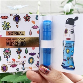 น้ำหอม Vial แท้💯% Moschino Cheap And Chic So Real EDT 1ml.