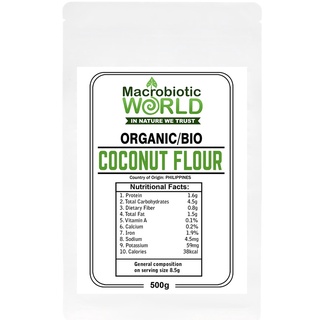 Organic/Bio Coconut Flour | แป้งมะพร้าว ออร์แกนิค