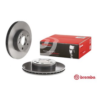 จานเบรคหน้า VW CARAVELLE TRANSPORTER T4 1.9 TD 2.0 2.4 D Syncro 2.5 TDI Syncro 2.8 VR6 1990-2003 280MM สูง55MM BREMBO/ใบ