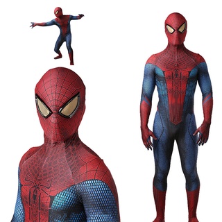 ชุดคอสเพลย์ Spider man Zentai เป็นมิตรกับผิวหนัง และสวมใส่สบาย