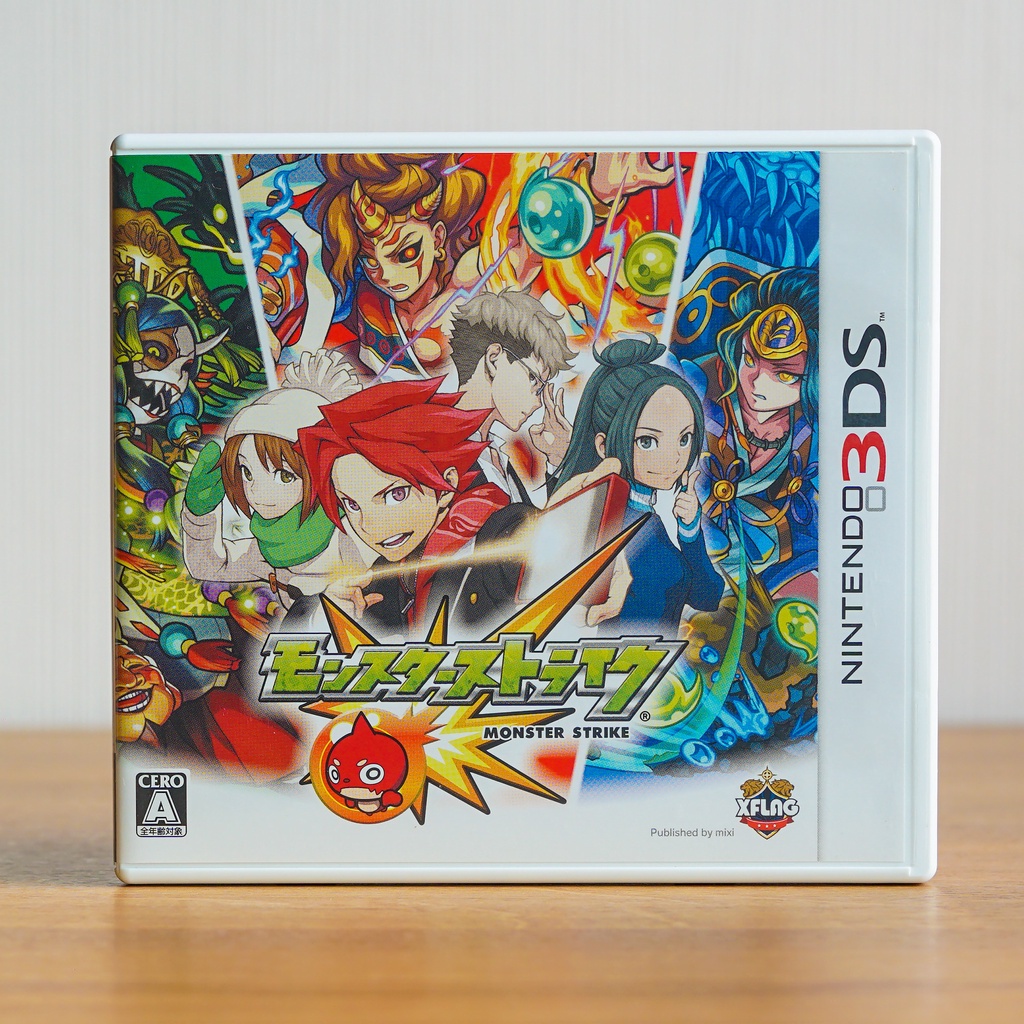 ตลับแท้ Nintendo 3DS : Monster Strike มือสอง โซนญี่ปุ่น (JP)