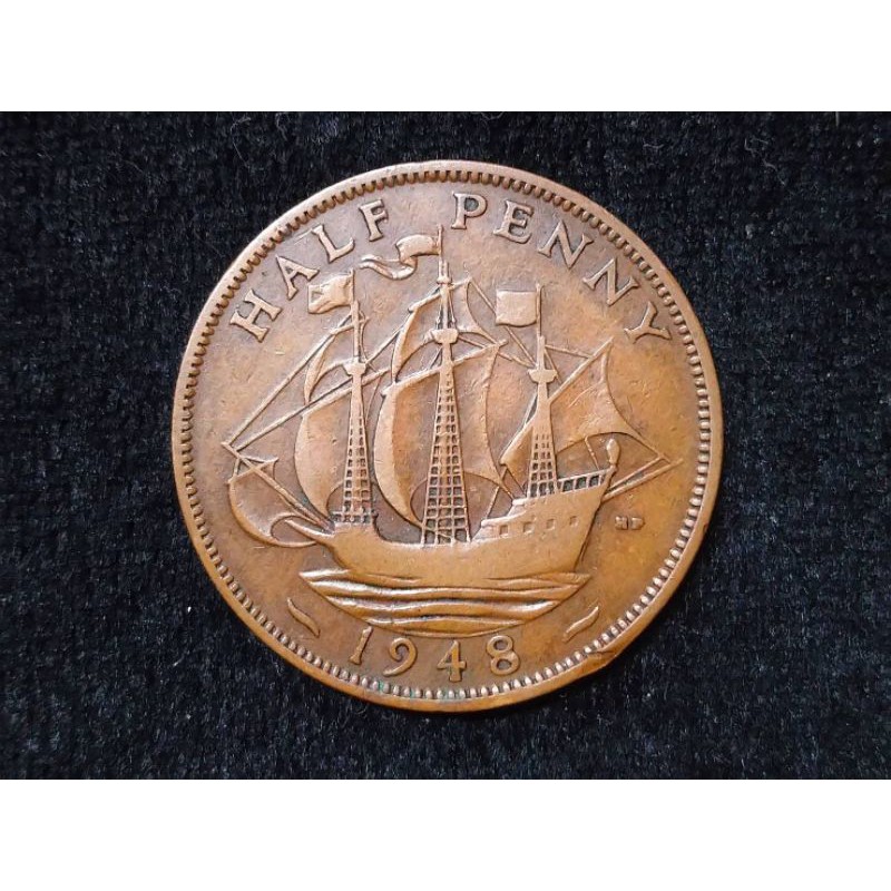 เหรียญ​ต่างประเทศ​(1587)United​ Kingdom​ 1948