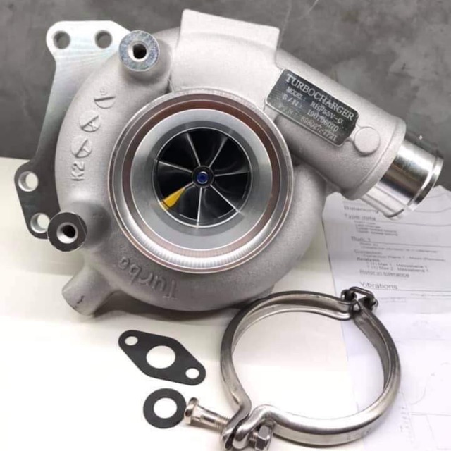 เทอร์โบ F55v พร้อมโข่งหลังและสายถัก
