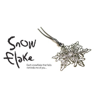 ที่คั่นหนังสือเกล็ดหิมะ / Snowflake Bookmark