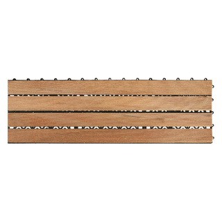 คุ้มสุดๆ!! ทางเท้าไม้เต็งหน้าใหญ่  30X90 ซม. TENG WOODEN FLOOR DECKING SPRING 30X90CM สินค้าคุณภาพสูง