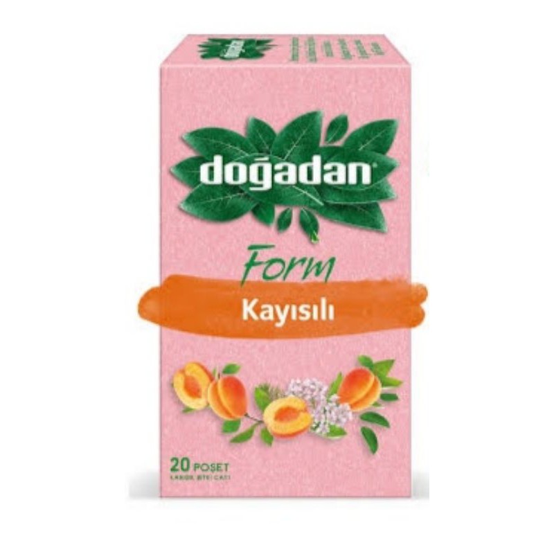 (พร้อมส่ง) dogadan apricot tea - ชาตุรกี รสแอพริคอต (พร้อมชง 20 ซอง)