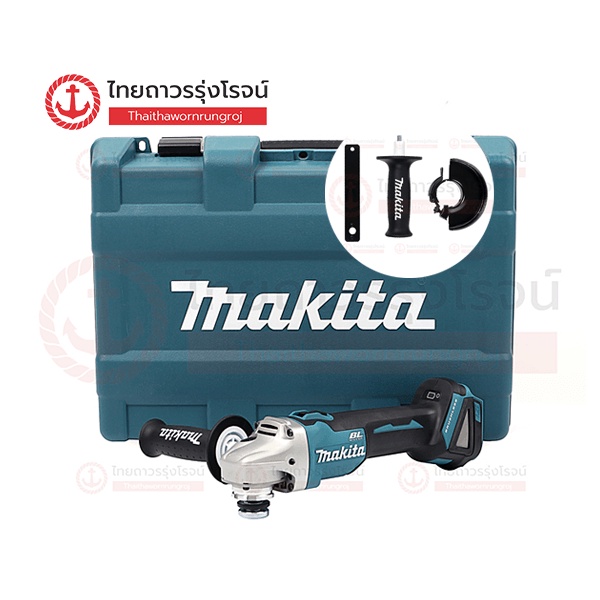 MAKITA BLM DGA404 เครื่องเจียร์ไร้สาย 4″ รุ่น DGA404Z สวิทย์สไลด์บน สปีดเดียว aft aft adt xpt 18v |ชุด| TTR Store ราคา ถูกที่สุด ดีลบีเคเค แกลเลอรีภาพที่ 3
