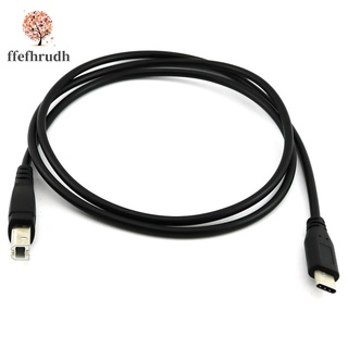 Usb-C Usb 3.1 Type C Male To Usb 2.0 B Type Male สายเคเบิ้ลเชื่อมต่อข้อมูล