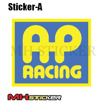 Pelekat Pemotong Vinyl AP Racing (Kereta / Motor / Dinding) AP Racing สติ๊กเกอร์ตัดไวนิล (รถ / มอเตอ
